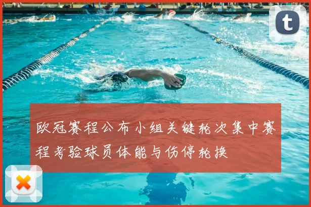 欧冠赛程公布小组关键轮次集中赛程考验球员体能与伤停轮换